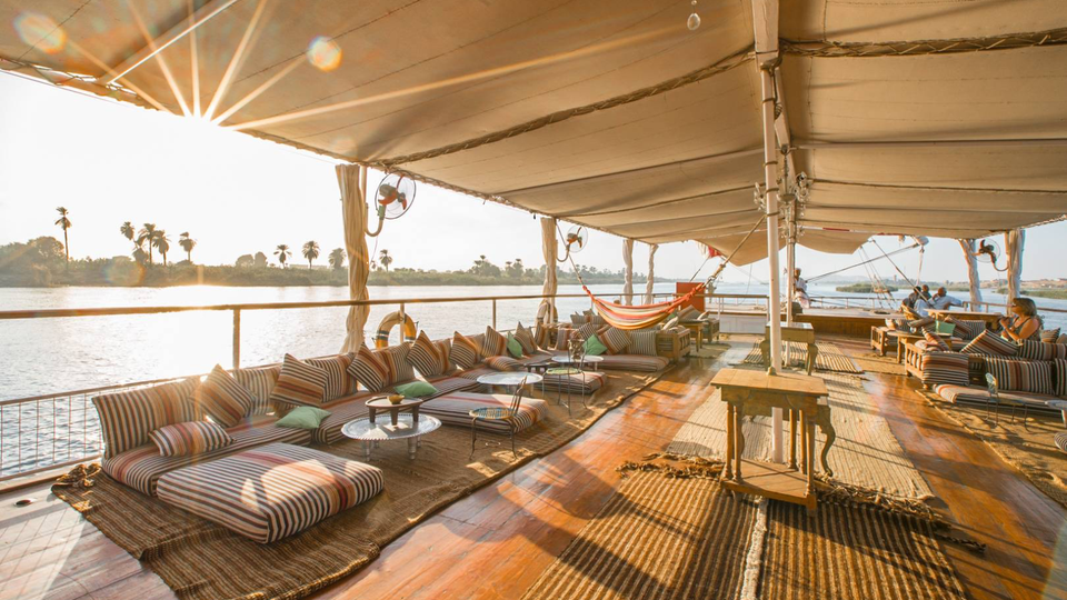 On board the Meroe.