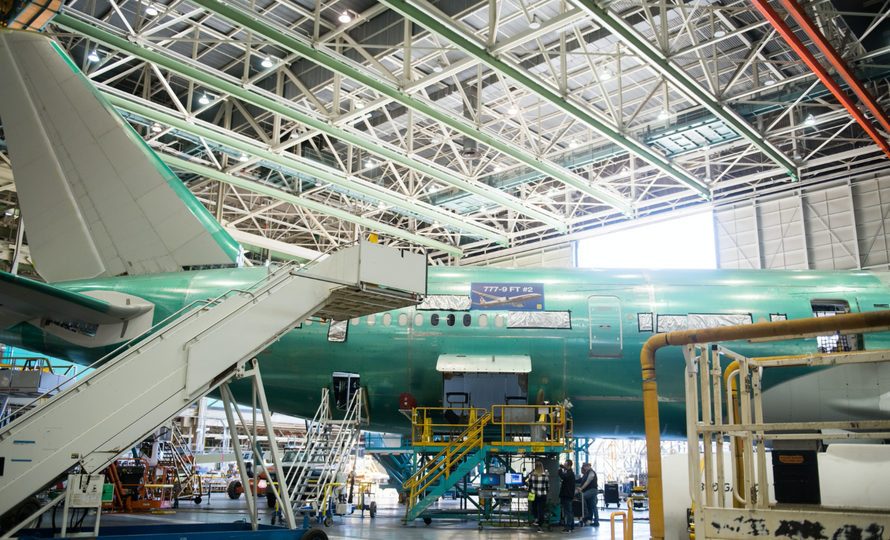 Boeing has long laboured on the 777X, which was due to make its maiden flight in early 2019.