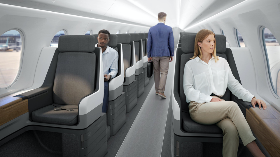Boom's vision for supersonic business class.