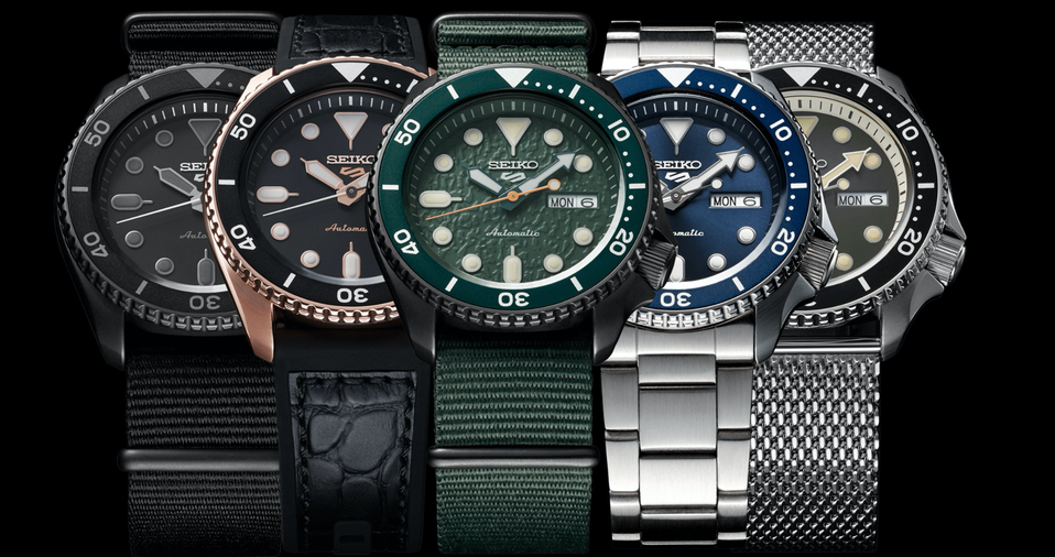 The Seiko 5 Sports line offers tremendous value and a good range of styles.