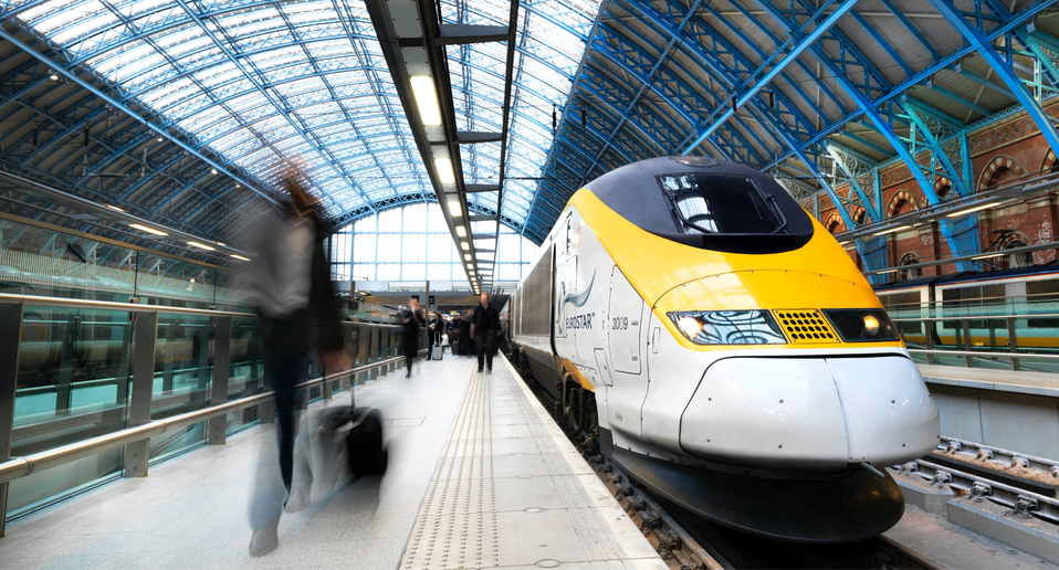 Eurostar stations have the benefit of being centrally-located in each city.