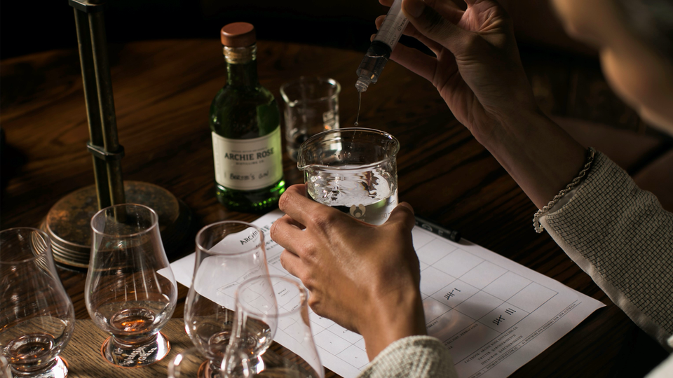Create your own gin at Sydney's Archie Rose distillery.