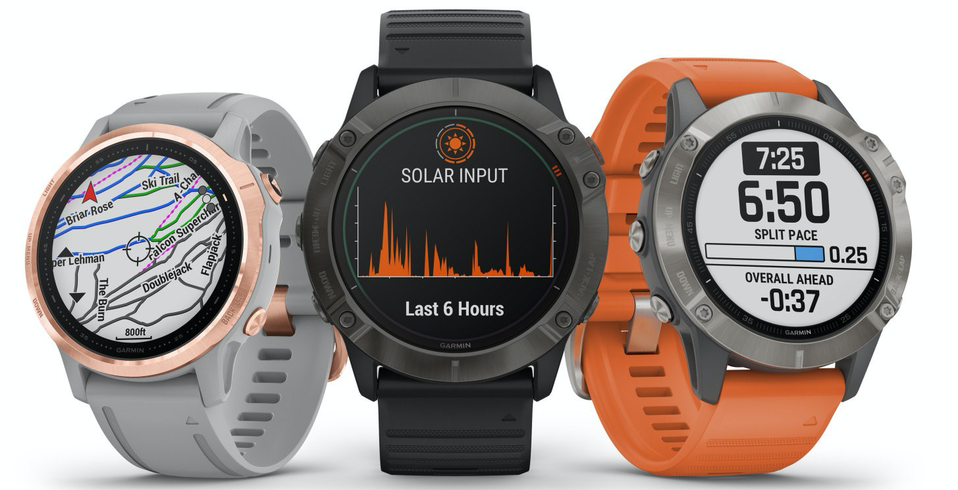 Garmin offers many rugged and robust sports watch choices including the Fenix 6 range.