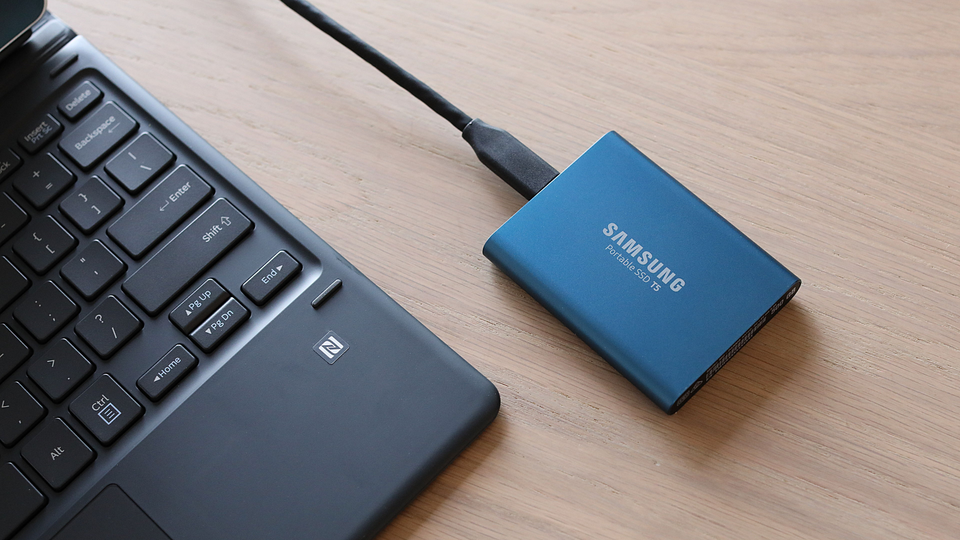 Don't need biometric security? Consider the previous-gen and lower-priced Samsung T5.