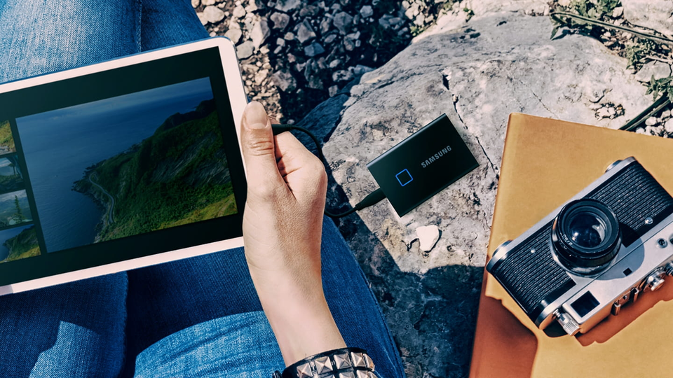 The T7 Touch is well suited to multimedia creators.