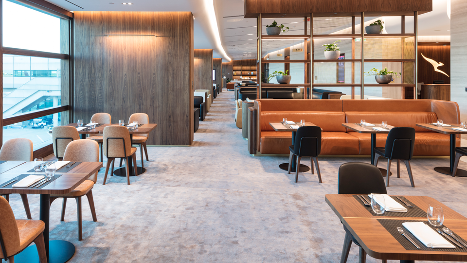 Even the exclusive Qantas Chairman's Lounges are not immune to the effects of the coronavirus.