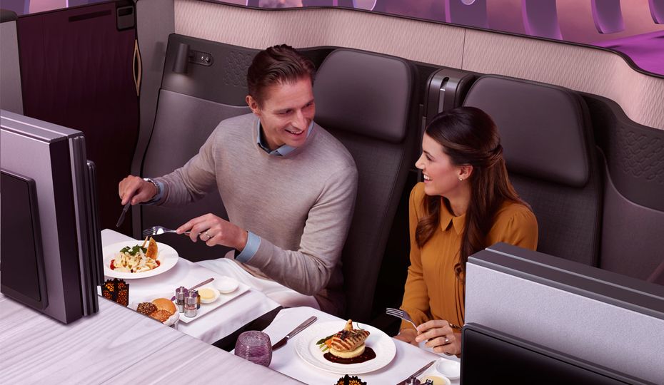 Qatar Airways' Qsuites business class continues to fly to Australia.