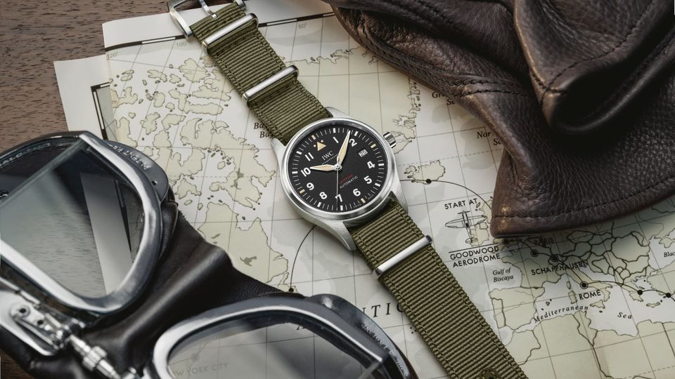 IWC’s Pilot’s Watches, like this Spitfire Automatic, clearly demonstrate the 'function before form' aesthetic.