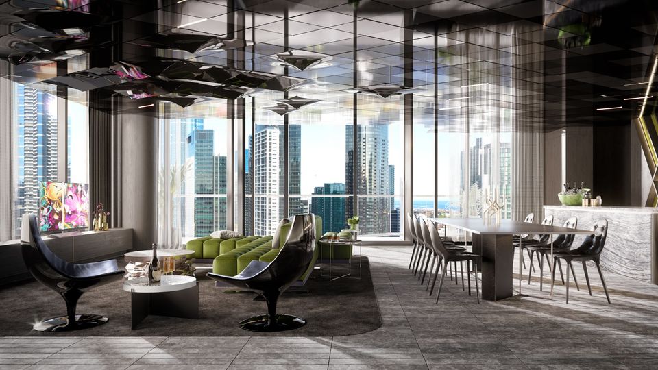 A peek at the Extreme WOW suite at W Melbourne.