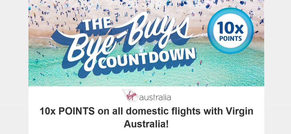 Yes, it's not unheard of to get 10x bonus Flybuys points on Virgin Australia bookings.