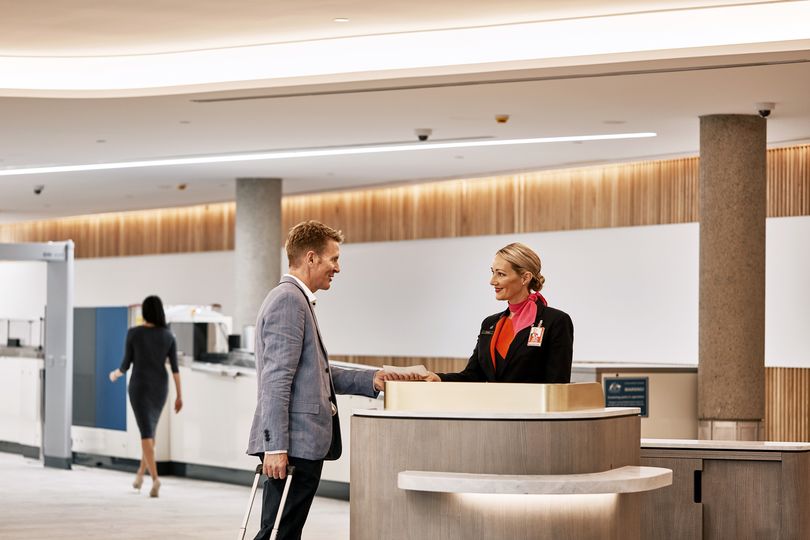 Speed through Qantas Premium Lounge Entry at Brisbane Airport.