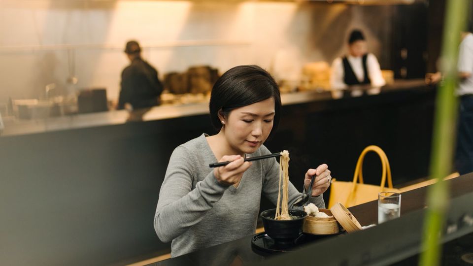 Cathay Pacific's The Wing Noodle Bar remains open.