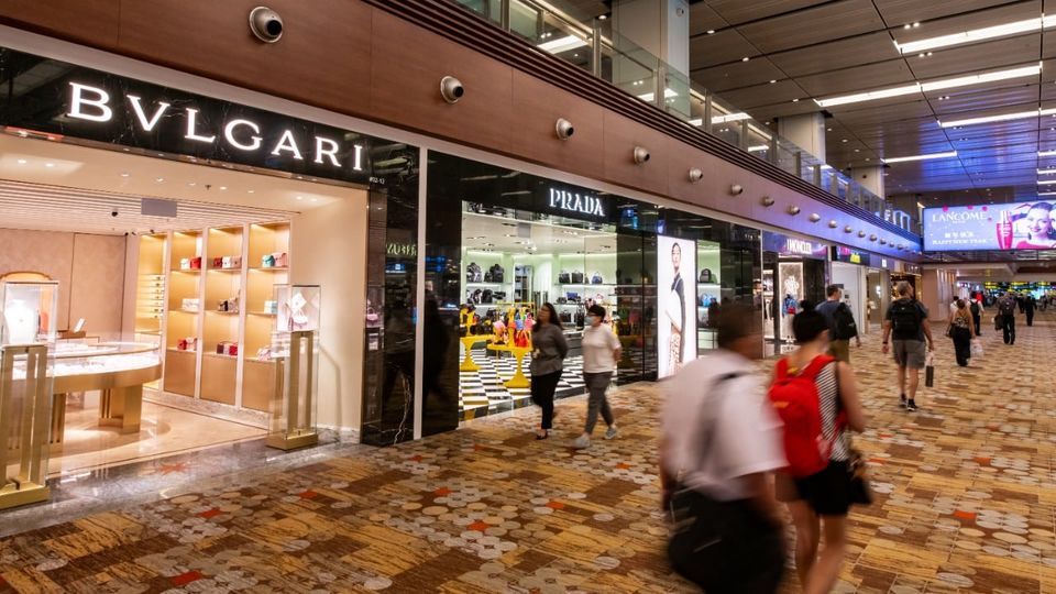 There'll be no shopping during your brief stopover.
