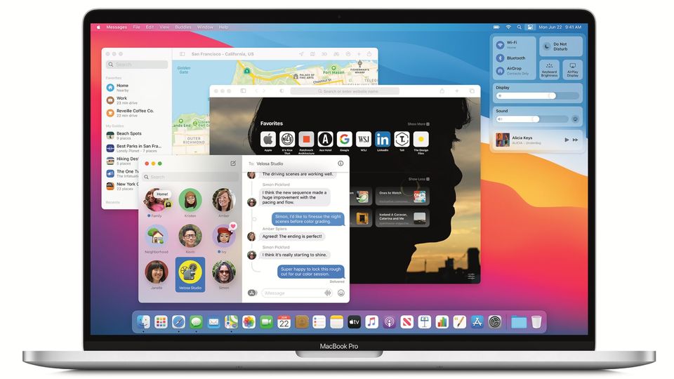 The fresh user interface of Apple's new MacOS 'Big Sur' edition will take its lead from that of the iPhone and iPad.