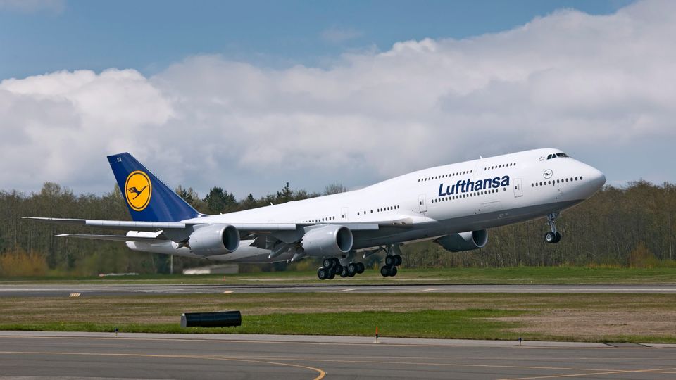 Lufthansa was one of the relatively few airlines to fly the 747-8 as a passenger jet.