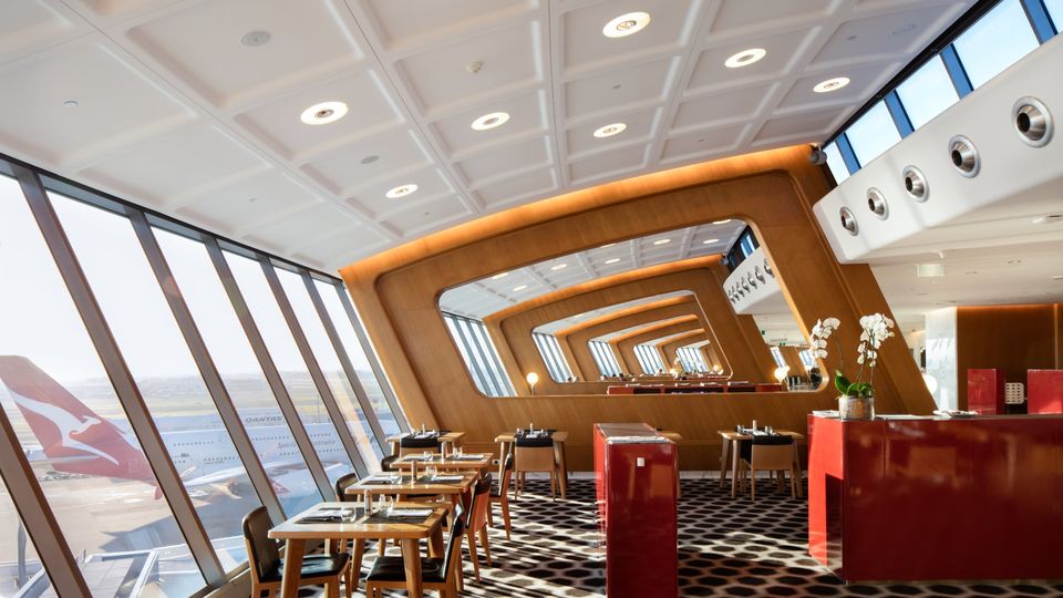 Perry's Rockpool Dining Group shapes the seasonal menu at Qantas' first class lounges.
