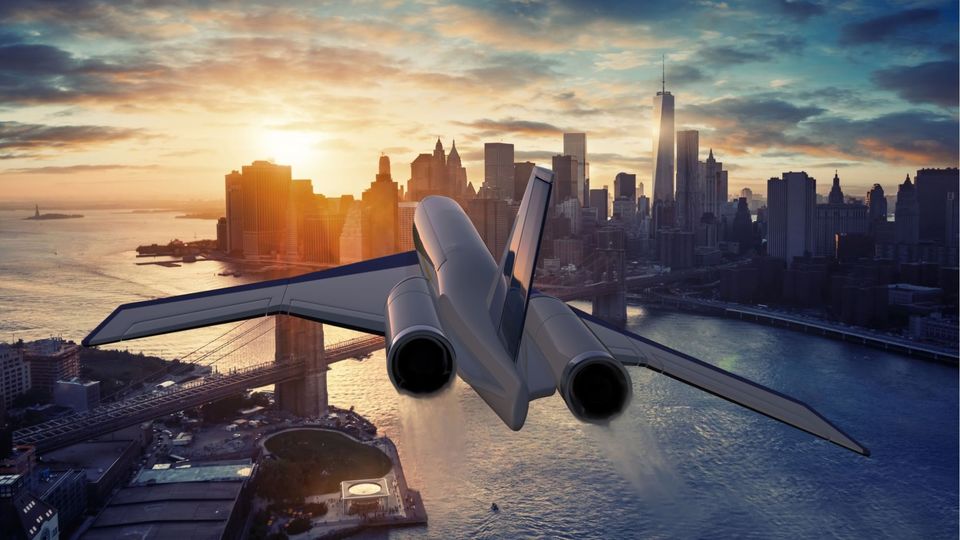 Spike's S-512 supersonic business jet.