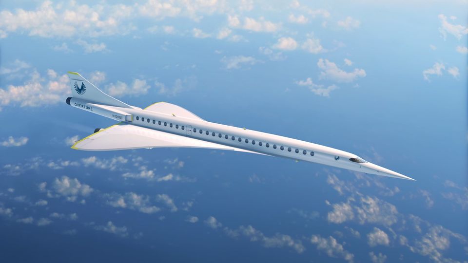 Boom's 50-seat Overture is expected to take wing in 2030.