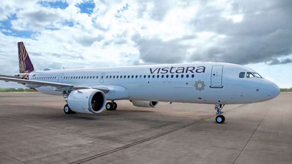 Vistara will bolster its fleet with six Airbus A321neo jets.