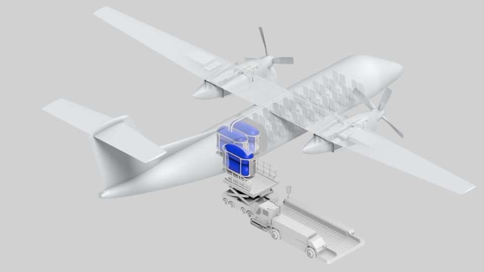 Universal Hydrogen's pods would be like 'fuel cells' for aircraft.