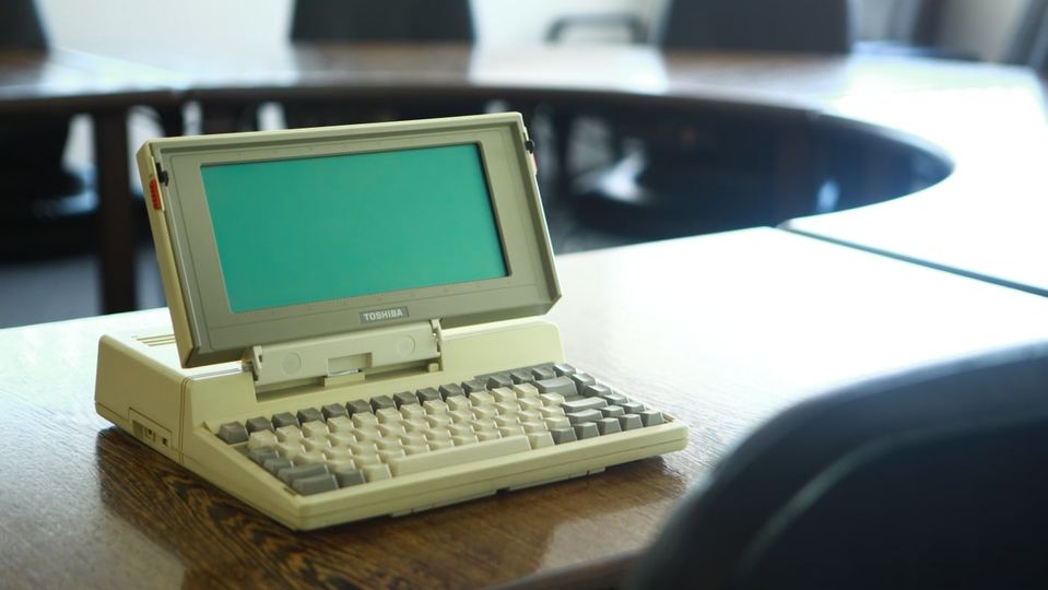 The T1100 was the world's first laptop-grade portable PC.