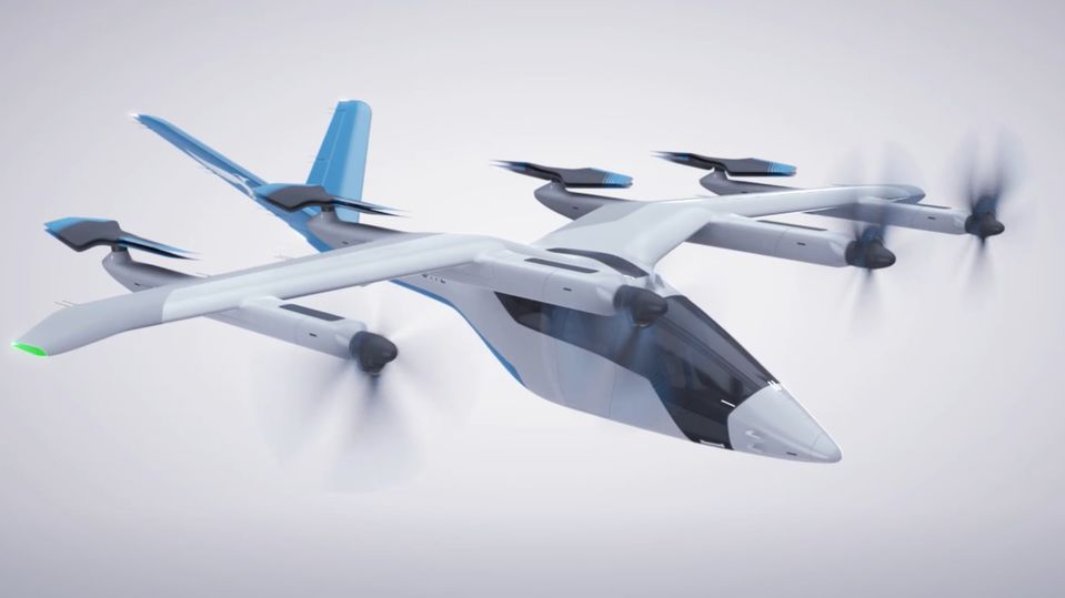 Vertical Aerospace's VA-1X prototype.