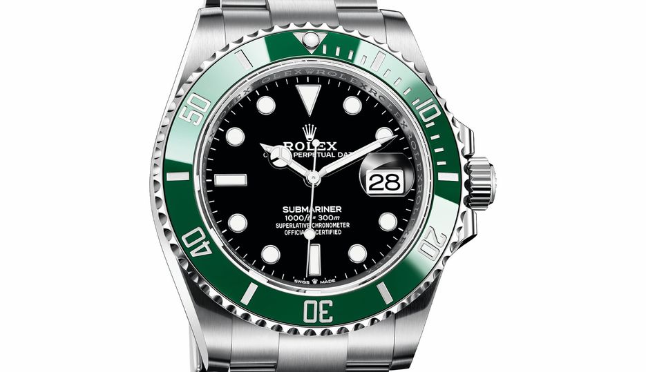 The new 'Kermit' Submariner (reference 126610LV) in black and green.