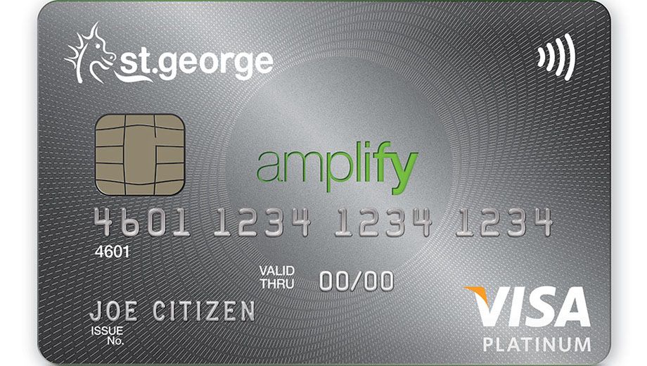St.George Amplify Platinum Visa card