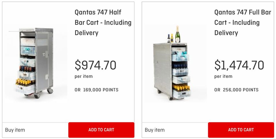 Add a bar cart to your shopping cart...