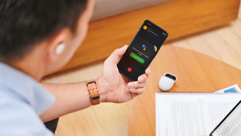 The Google Pixel 4a with 5G.