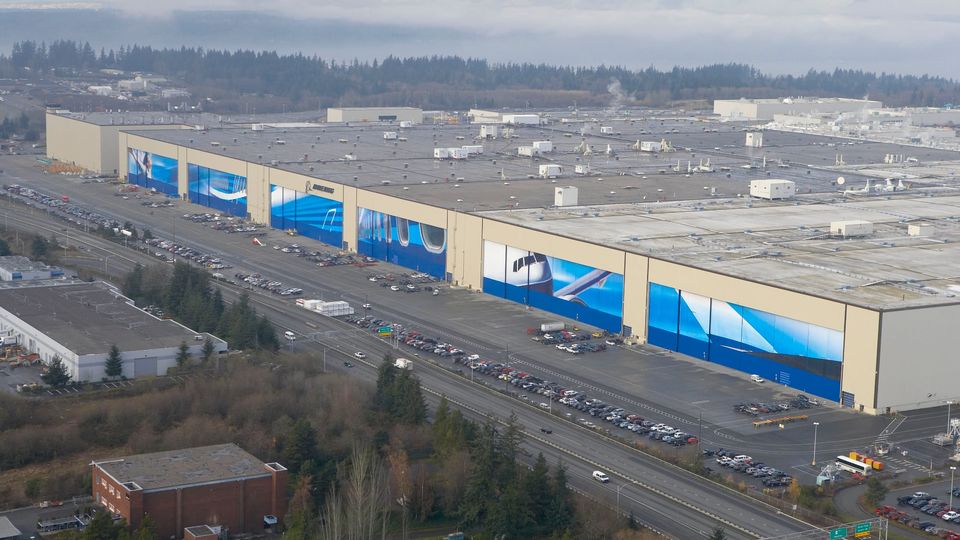 Boeing's Everett factory, north of Seattle, is the world's largest building when measured by volume.