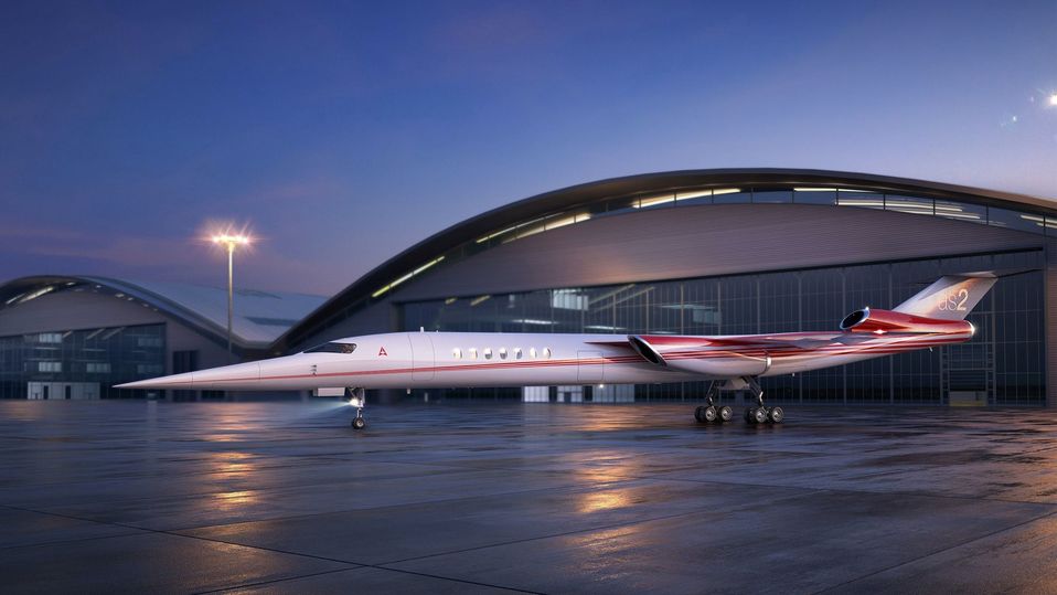 Aerion's AS2 supersonic business jet.