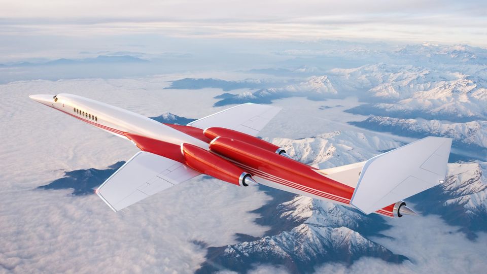 Aerion's AS2 supersonic business jet.