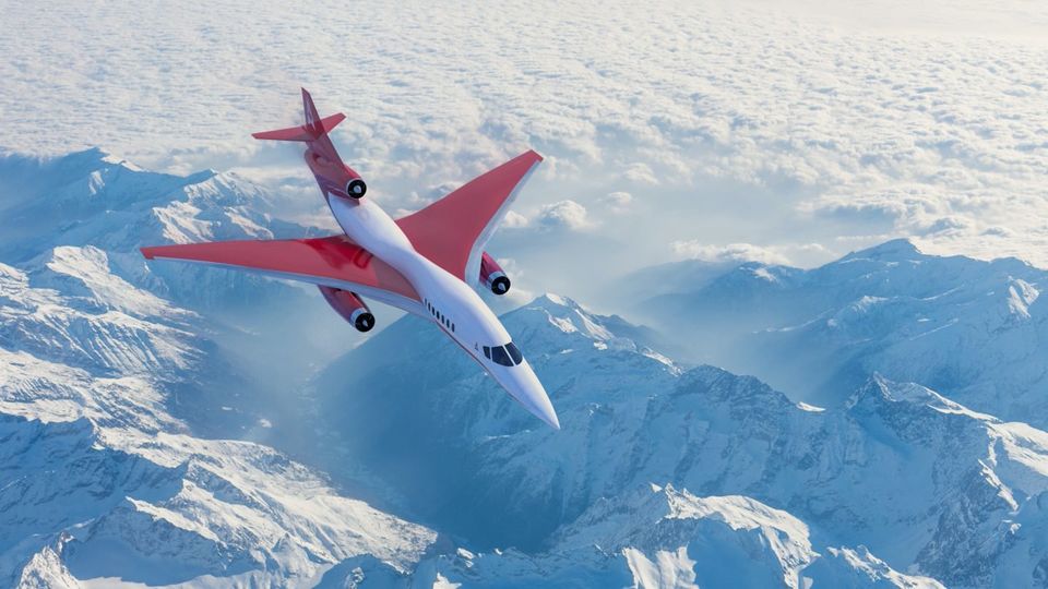 Aerion's AS2 supersonic business jet.