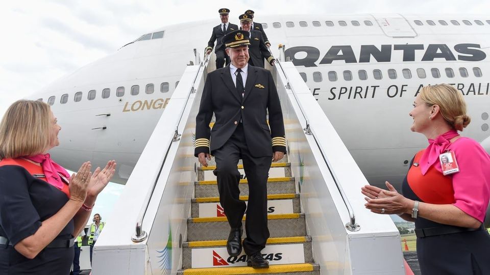 Qantas managed to give the Queen of the Skies as proper send-off.