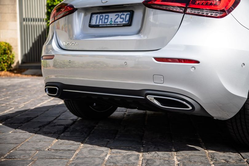 The 2021 Mercedes-Benz A250e plug-in hybrid.
