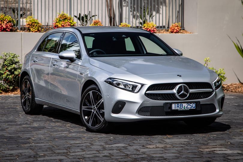 The 2021 Mercedes-Benz A250e plug-in hybrid.