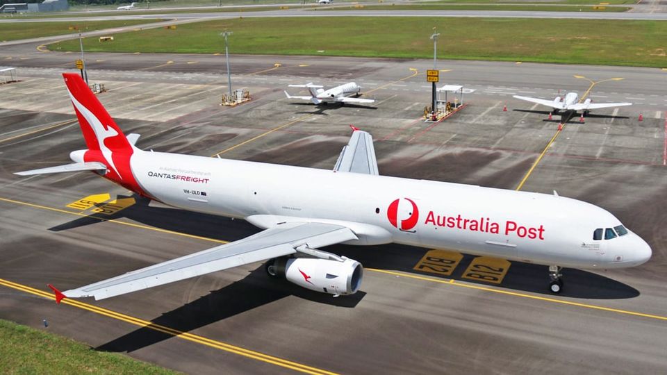 Qantas' first Airbus A321 is made for parcels, not passengers...