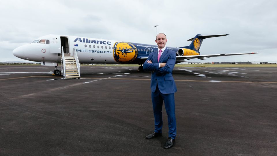 Alliance Airlines CEO Lee Schofield sees new potential as Virgin's regional partner.