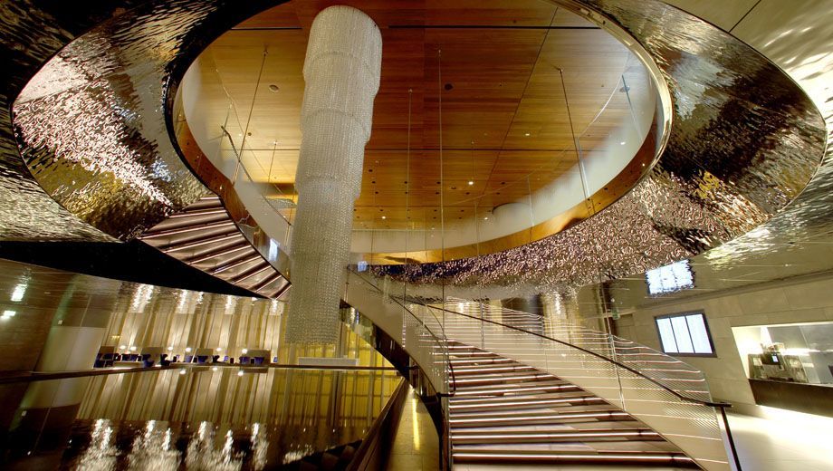 Qatar's Al Mourjan lounge for eligible business class guests also offers paid entry.