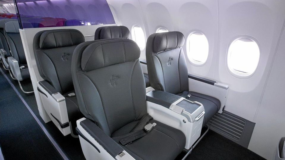 All Rex Boeing 737s are ex-Virgin Australia, and will retain Virgin's business class seats.