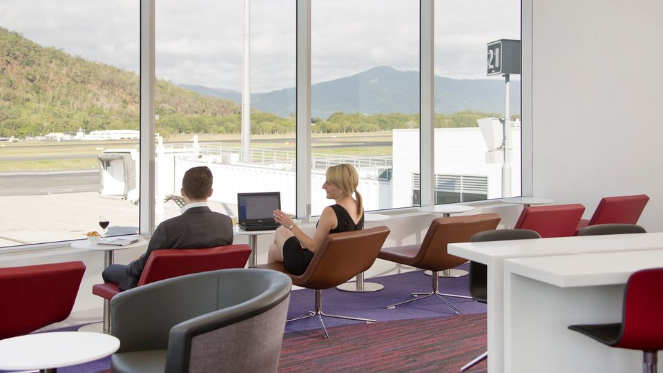 Virgin Australia's cosy Cairns lounge is among six lounges axed.
