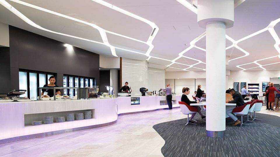 Virgin Australia's lounge at Brisbane Airport is once again open.