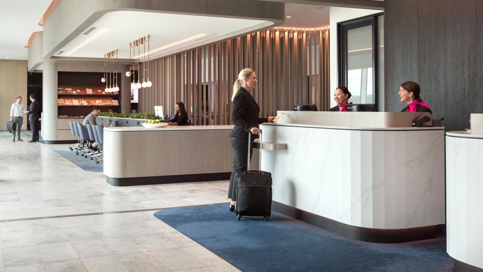 Dedicated service desks at lounges will be closed under the plan.