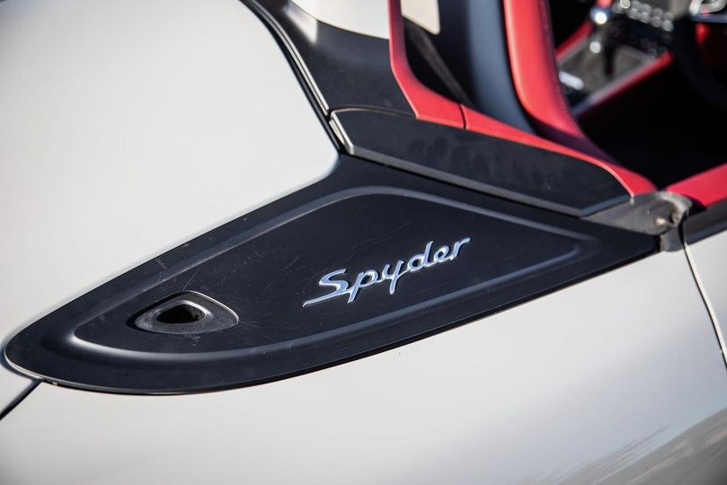 The 2021 Porsche 718 Spyder.