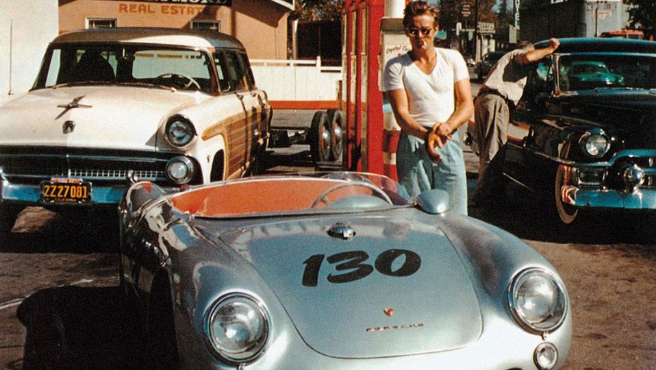 James Dean helped the Spyder gain high-profile Hollywood status.