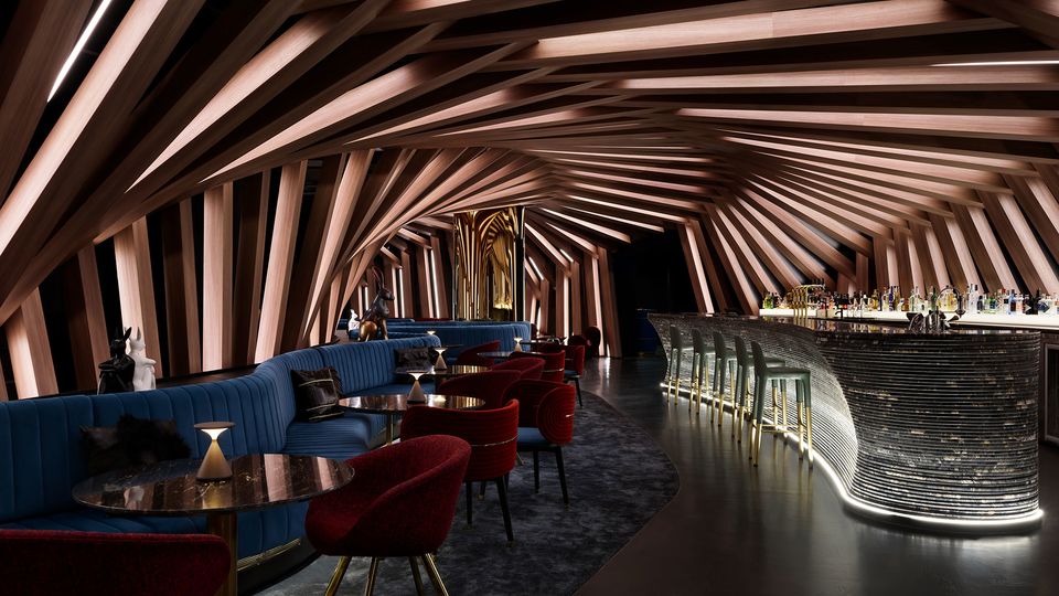 W Melbourne's hotel bar is the place to be at night.