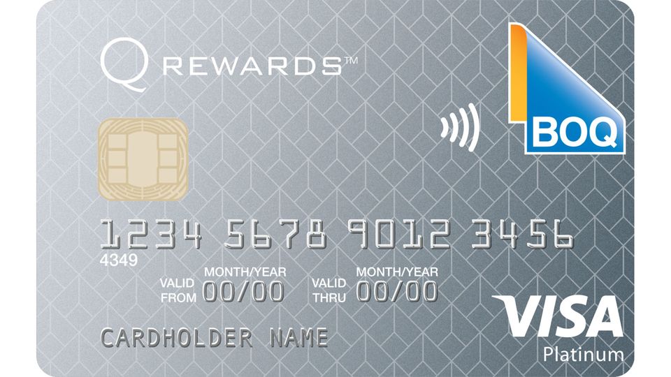 Bank of Queensland (BOQ) Q Rewards Platinum Visa credit card