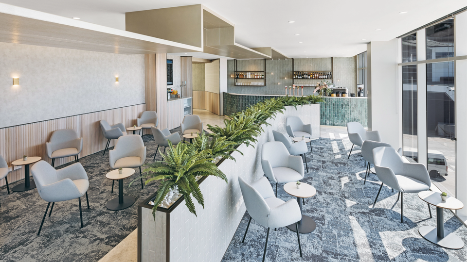 Sydney's Plaza Premium lounge opened only in early March 2020.
