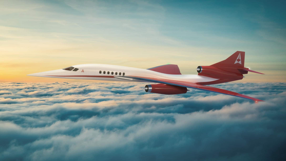 Aerion's AS2 is a supersonic business jet.